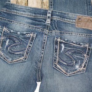 SILVER SUKI low Capri 28